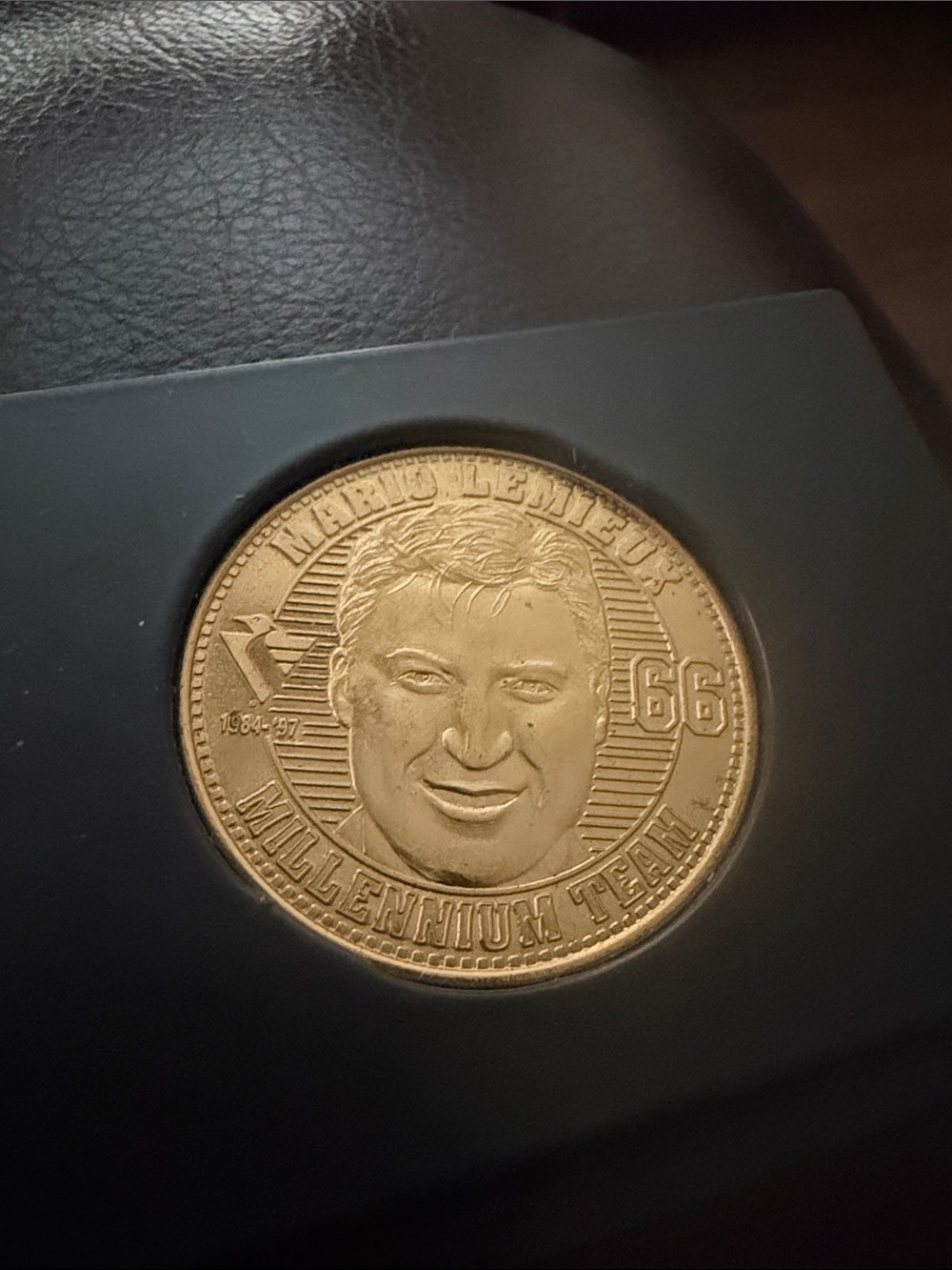 Mario Lemieux Commemorative Coin Accessory -
